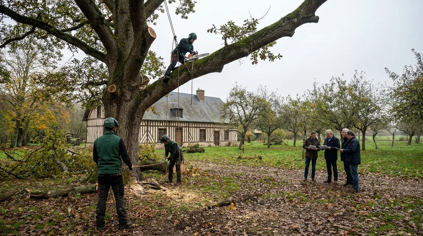 Abattage d'arbre : réglementation, autorisation et démarches (Calvados)