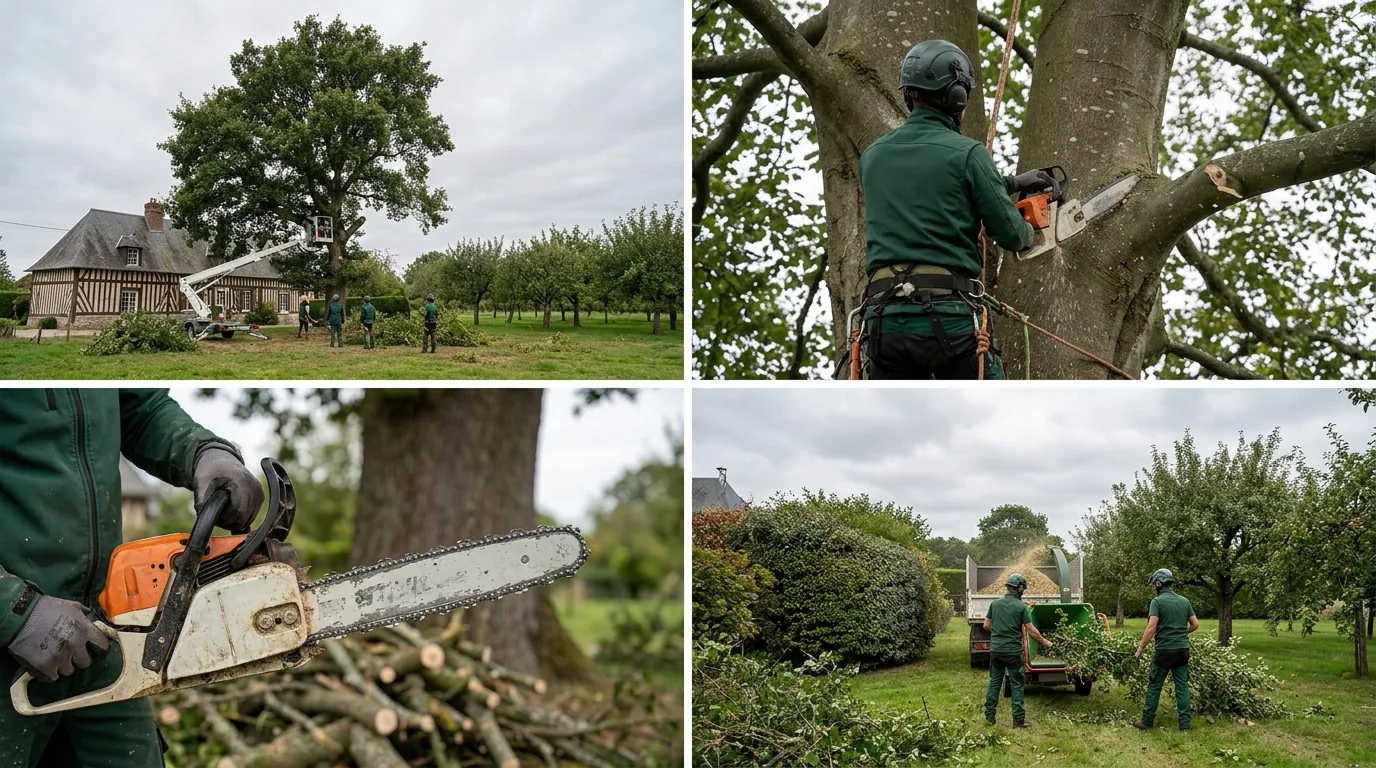 Prix élagage arbre : tarifs, fourchettes et facteurs de coût (Calvados)